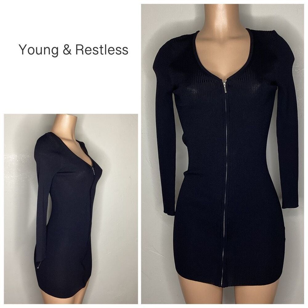 New. Young & Restless black mini dress. Small